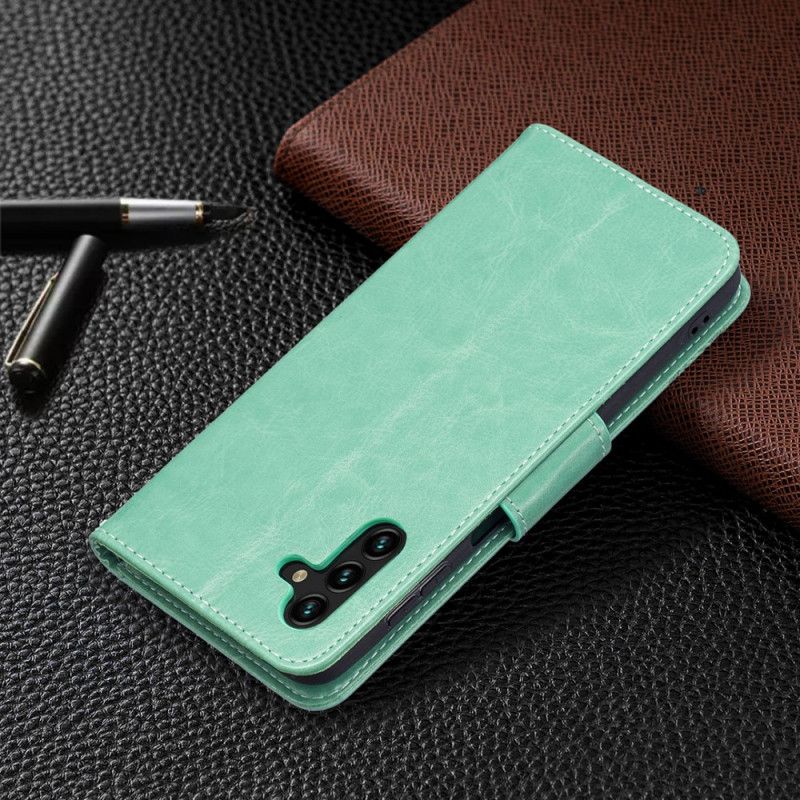 Flip Kotelot Samsung Galaxy A13 5g Perhosia Lennossa Kaulanauhan Kanssa Suojakuori