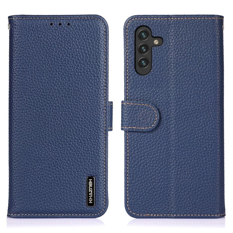Kotelot Samsung Galaxy A13 5g Aito Nahka Litsi Khazneh Rfid