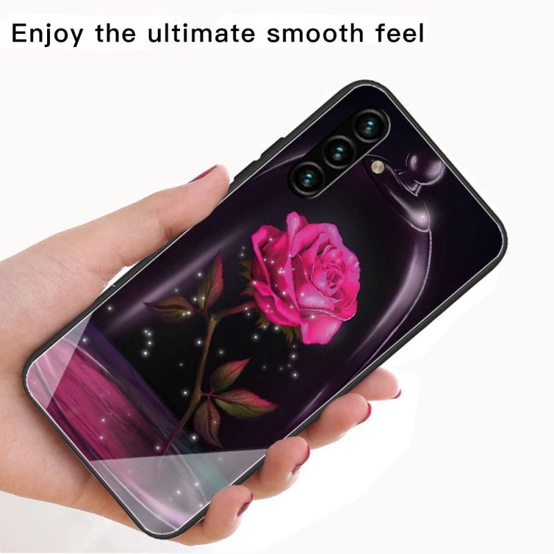 Kuori Case Samsung Galaxy A13 5g Puhelinkuoret Magic Pink Tempered Glass