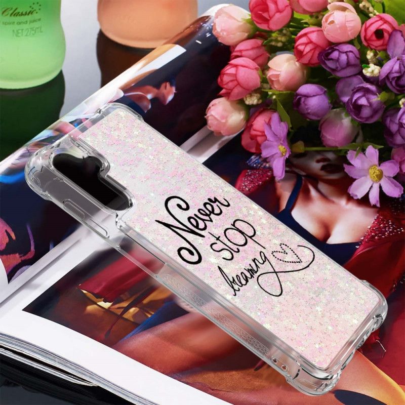 Kuori Samsung Galaxy A13 5g Älä Koskaan Lakkaa Haaveilemasta Glitteristä