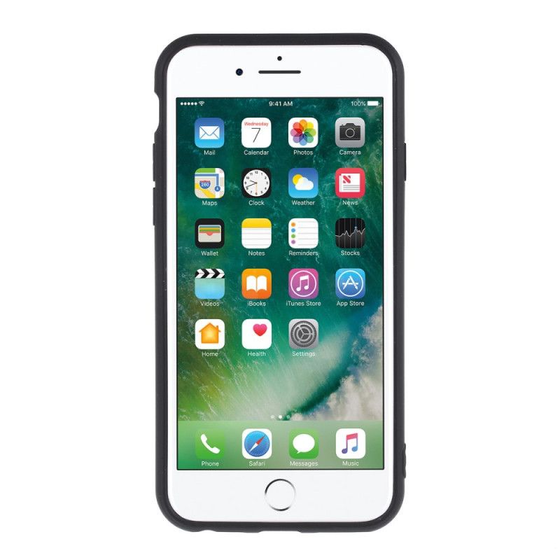 Kuori iPhone 6 / 6S Keltainen Punainen Silikonipitoisuus 2.5 Mm Suojakuori