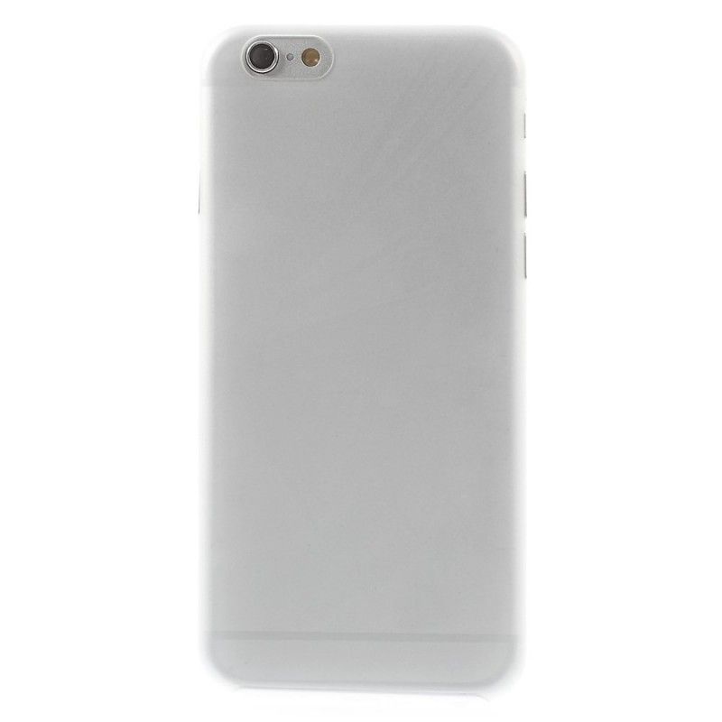 Kuori iPhone 6 / 6S Läpinäkyvä Musta Erittäin Hieno - 03 Mm Suojakuori