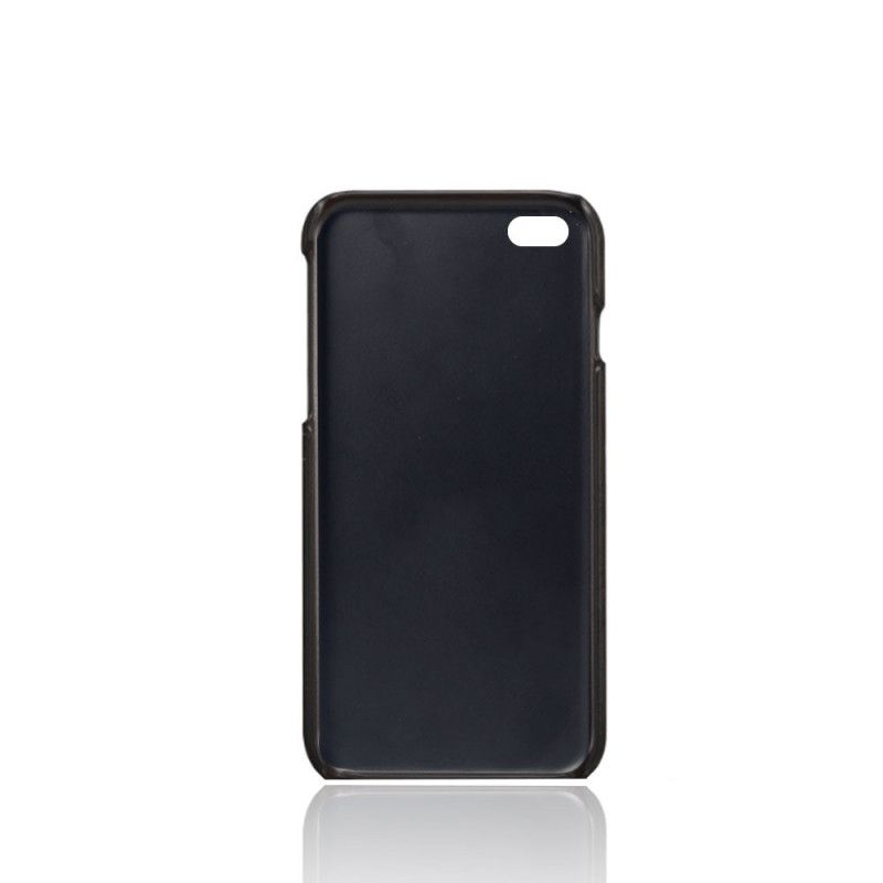 Kuori iPhone 6 / 6S Punainen Musta Kortin Haltija