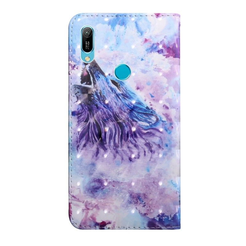 Kotelot Huawei Y6 2019 Vesiväri Susi