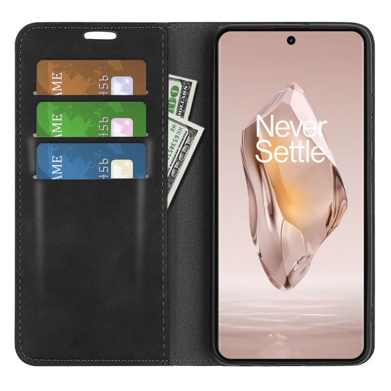 Nahkakotelo Oneplus 12r Klassinen