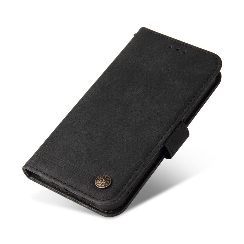 Nahkakotelo Oneplus 12r Koristeellinen Niitti Hihnalla