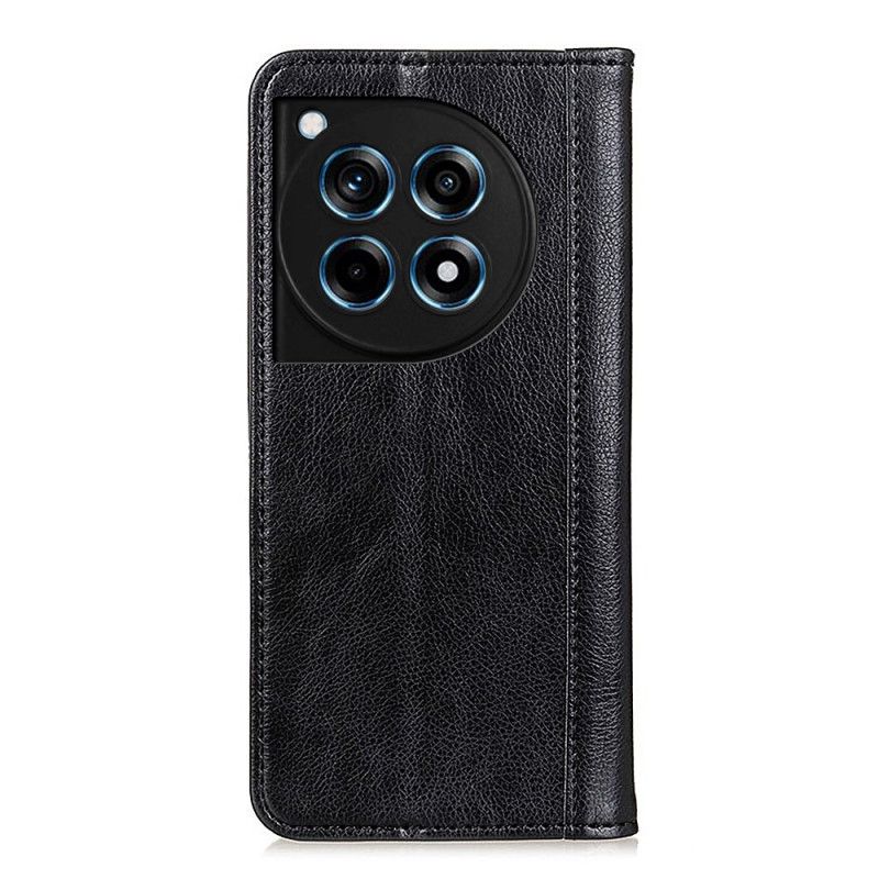 Nahkakotelo Oneplus 12r Litsirakenne Suojakuori