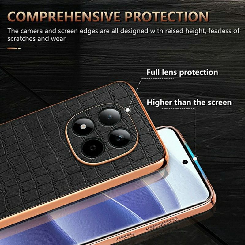 Case Xiaomi Redmi Note 15 Pro 5g Puhelinkuoret Krokotiilikuvioinen Azns