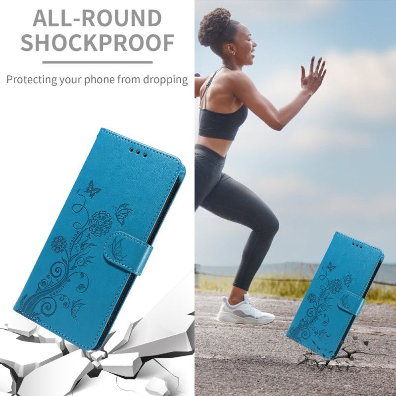 Kotelot Xiaomi Redmi Note 15 Pro 5g Puhelinkuoret Perhosia Ja Kukkia