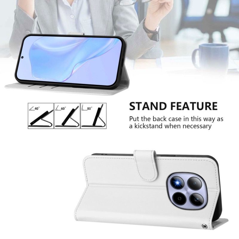 Kotelot Xiaomi Redmi Note 15 Pro 5g Puhelinkuoret Yksiväristä Keinonahkaa