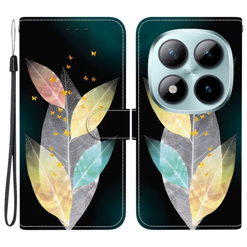 Kotelot Xiaomi Redmi Note 15 Pro 5g Värikkäät Lehdet Suojakuori