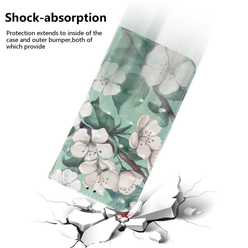 Kotelot Xiaomi Redmi Note 15 Pro 5g Vesivärikukat Hihnoilla Suojakuori