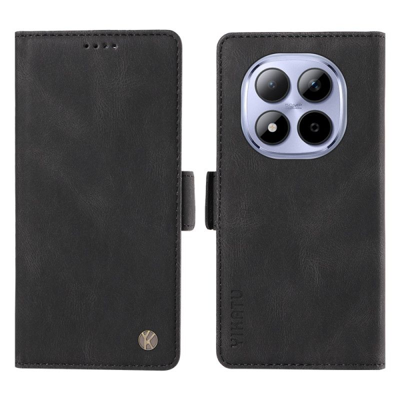 Kotelot Xiaomi Redmi Note 15 Pro 5g Yikatu-mokkanahkaefekti Suojakuori