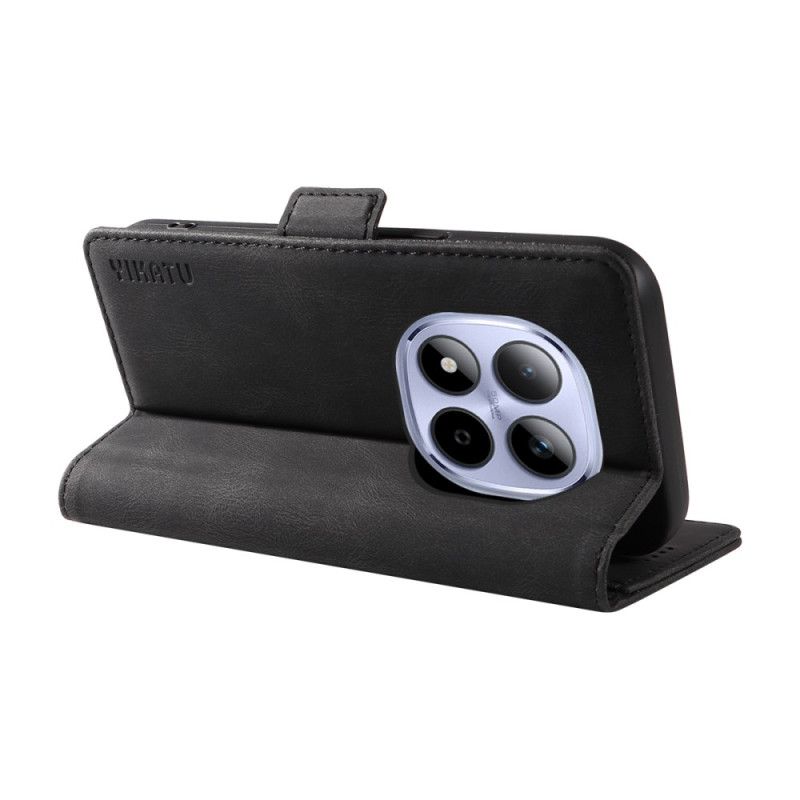 Kotelot Xiaomi Redmi Note 15 Pro 5g Yikatu-mokkanahkaefekti Suojakuori