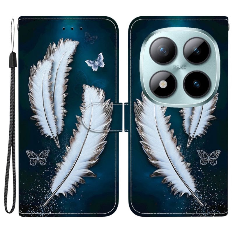 Kuoret Xiaomi Redmi Note 15 Pro 5g Valkoiset Höyhenet