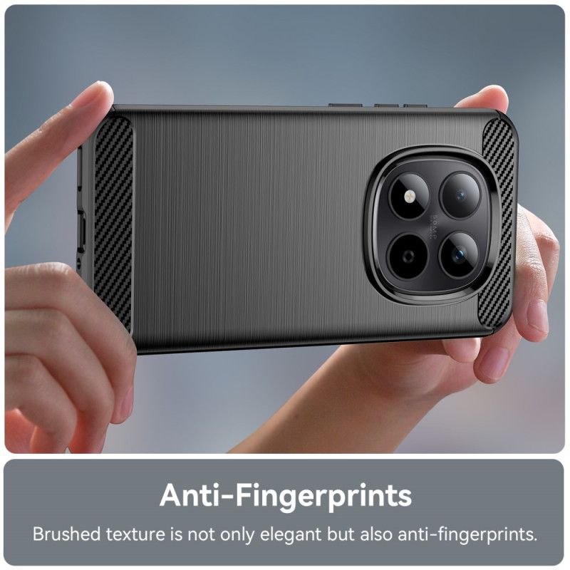 Kuori Xiaomi Redmi Note 15 Pro 5g Harjattu Hiilikuitu Suojakuori