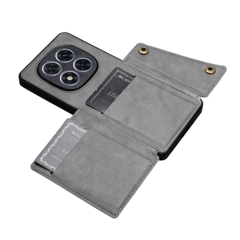 Kuori Xiaomi Redmi Note 15 Pro 5g Korttikotelo Ja Jalusta Suojakuori