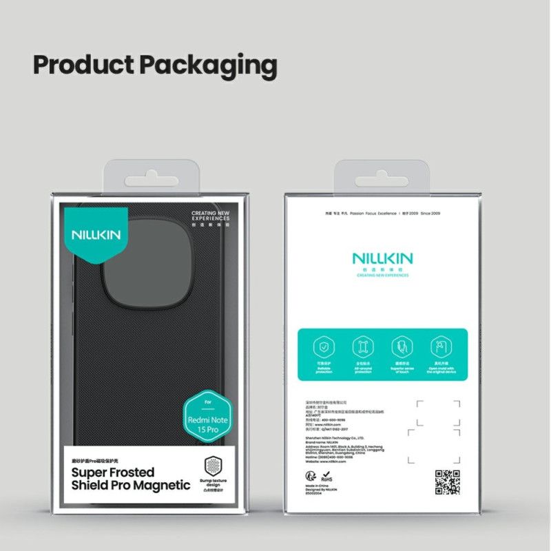 Kuori Xiaomi Redmi Note 15 Pro 5g Magneettinen Nillkin Frosted Shield Pro