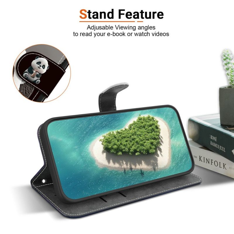 Nahkakotelo Xiaomi Redmi Note 15 Pro 5g Maito-tee-panda