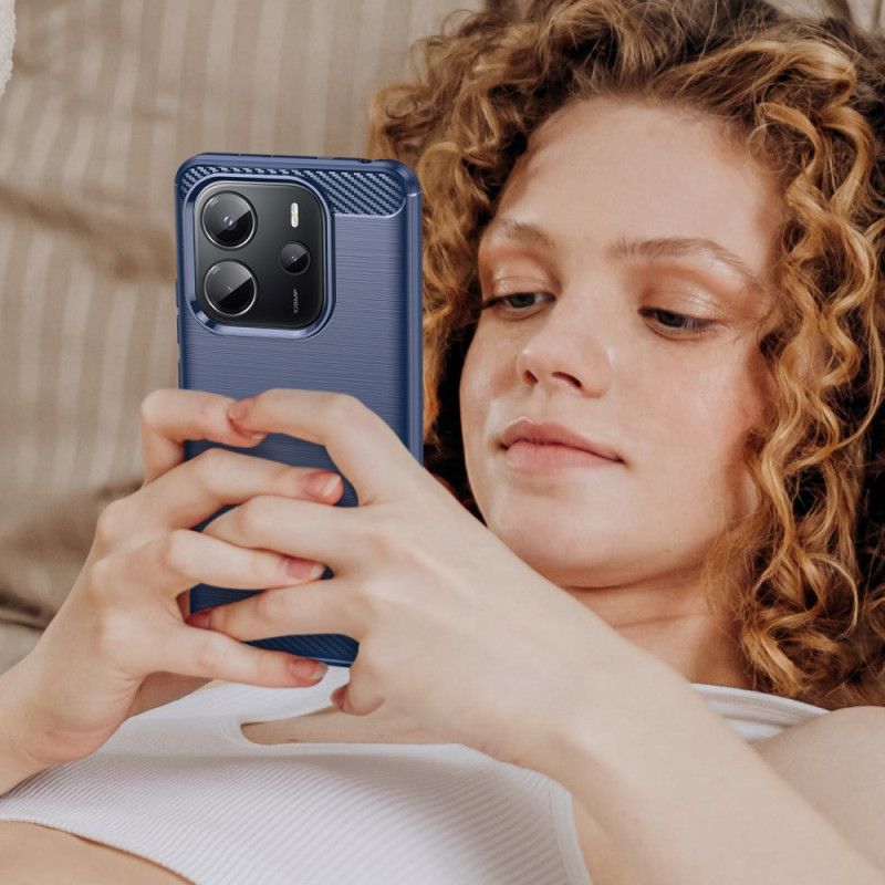 Case Xiaomi Redmi Note 14 4g Puhelinkuoret Harjattu Hiilikuitu