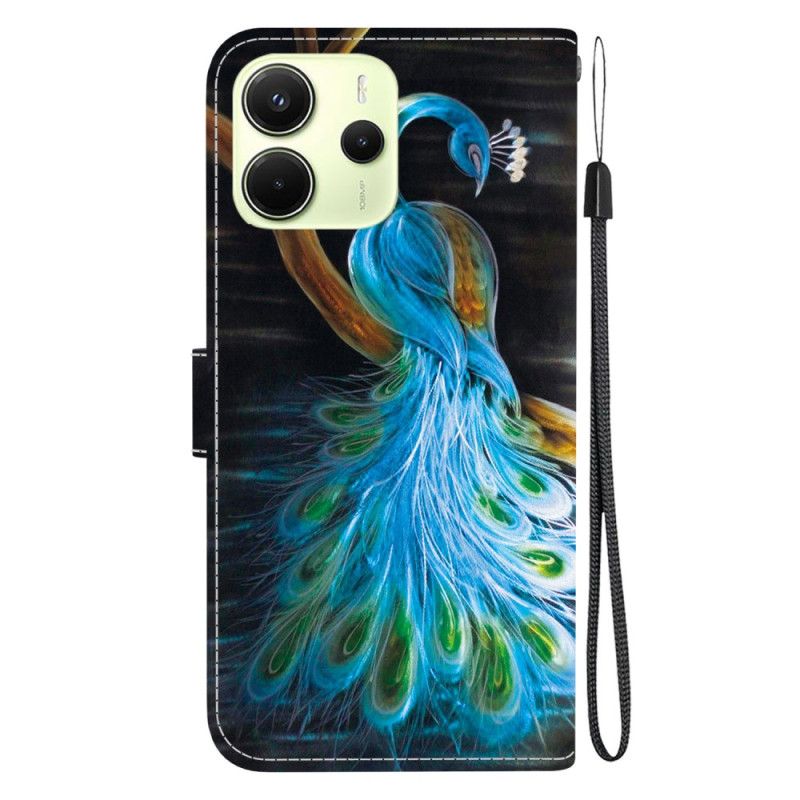 Kotelot Xiaomi Redmi Note 14 4g Riikinkukkokuvio Suojakuori