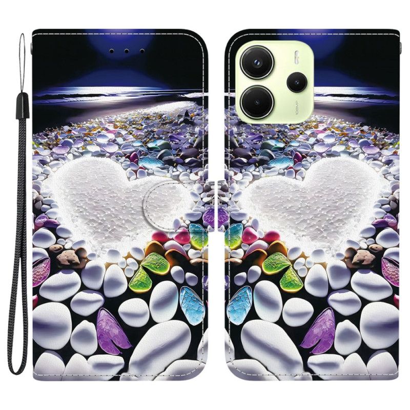 Kotelot Xiaomi Redmi Note 14 4g Valkoinen Sydän Suojakuori