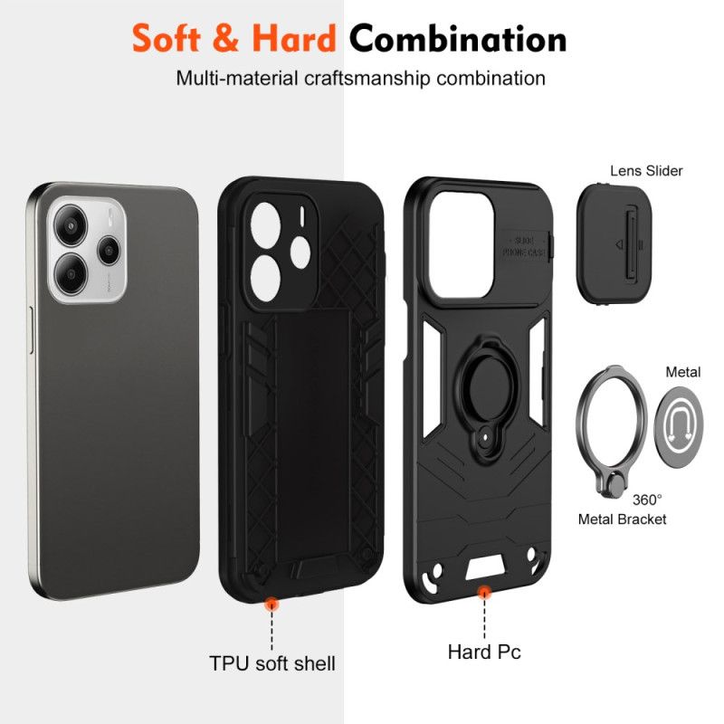 Kuori Xiaomi Redmi Note 14 4g Liukuva Kameransuoja Ja Pidike