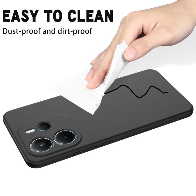 Kuori Xiaomi Redmi Note 14 4g Nestemäinen Silikoni Hihnalla