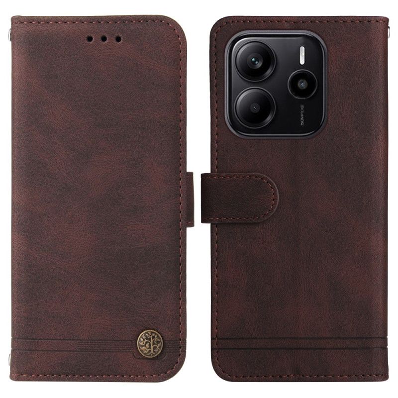 Nahkakotelo Xiaomi Redmi Note 14 4g Retroefekti