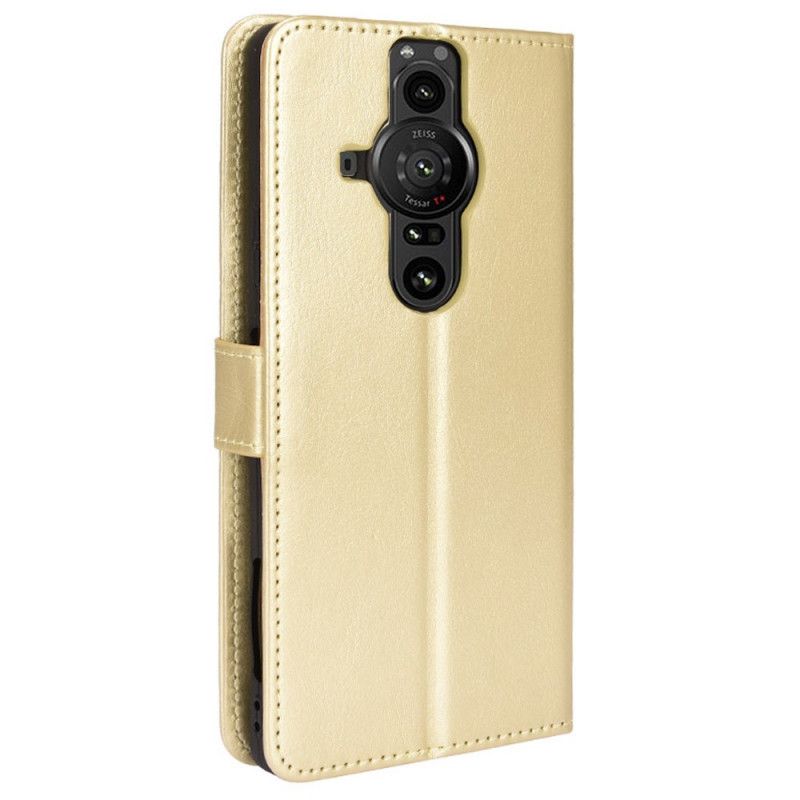 Flip Kotelot Sony Xperia Pro-i Flashy Faux Leather Suojakuori