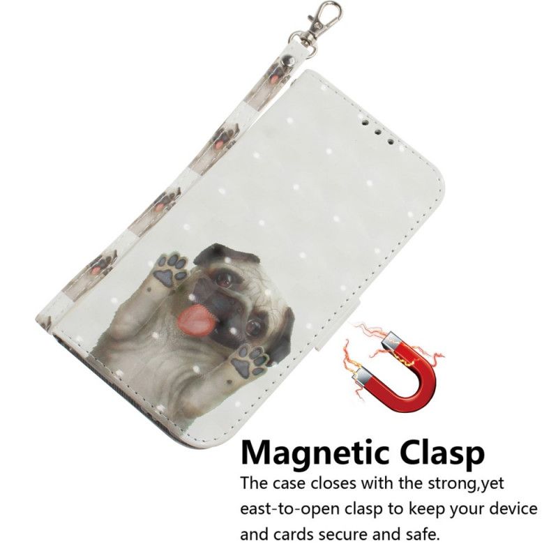 Flip Case Xiaomi Redmi 9 Rakasta Koiraani Tangoilla