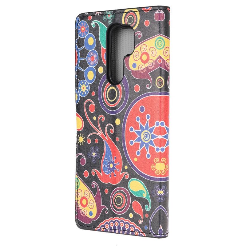 Nahkakotelo Xiaomi Redmi 9 Puhelinkuoret Galaksisuunnittelu