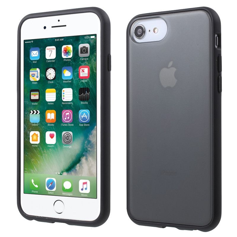 Case Kuoret iPhone 7 / 8 / SE 2 Musta Puhelinkuoret Hajasarja Ipaky