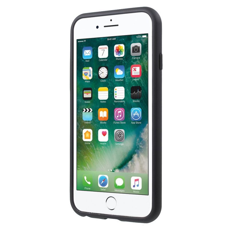 Case Kuoret iPhone 7 / 8 / SE 2 Musta Puhelinkuoret Hajasarja Ipaky