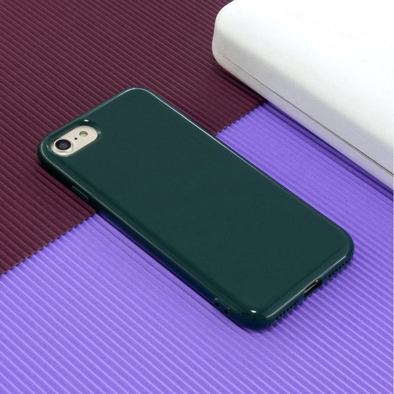 Kuori iPhone 7 / 8 / SE 2 Musta Erittäin Hieno 2 Mm Suojakuori