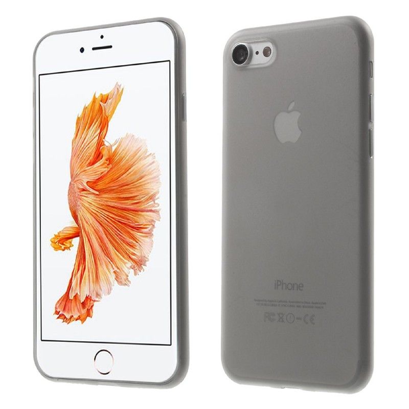 Kuori iPhone 7 / 8 / SE 2 Punainen Harmaa Erittäin Hieno Matta