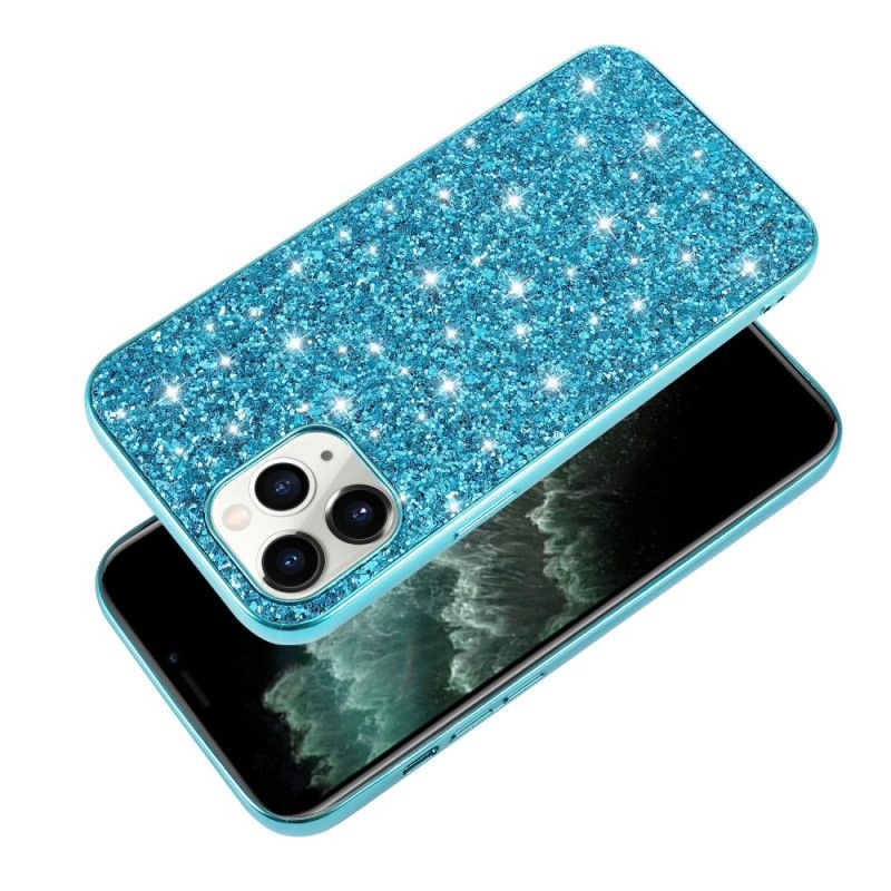 Case Kuoret iPhone 12 Mini Punainen Musta Puhelinkuoret Ensiluokkainen Kimallus