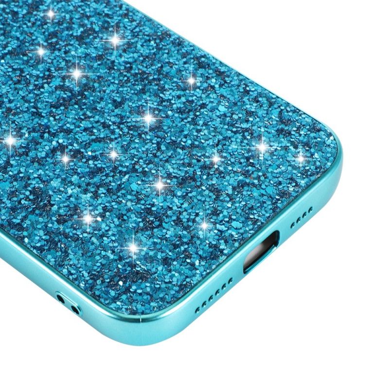 Case Kuoret iPhone 12 Mini Punainen Musta Puhelinkuoret Ensiluokkainen Kimallus