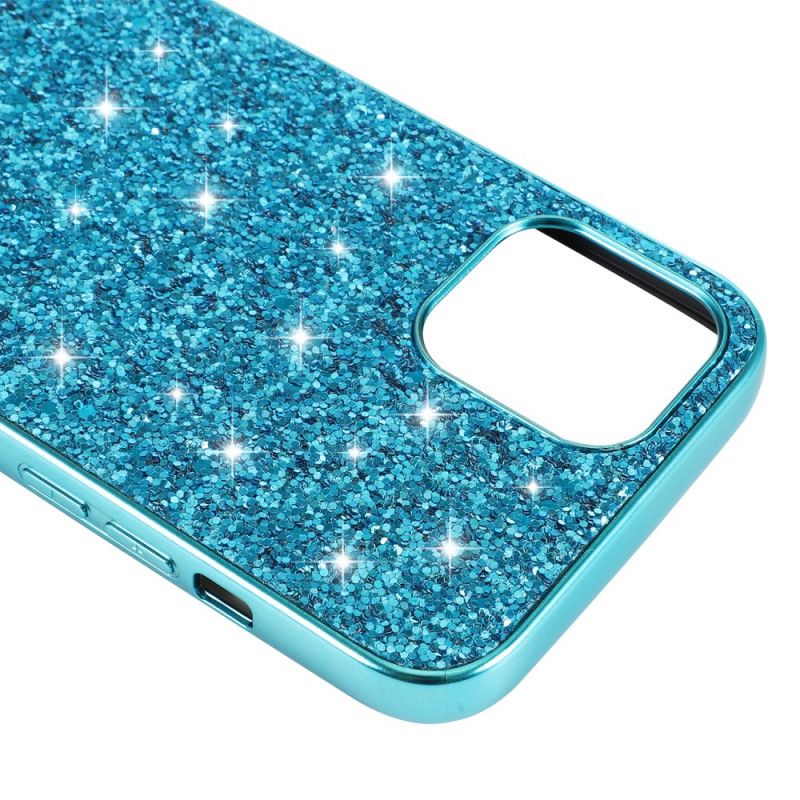 Case Kuoret iPhone 12 Mini Punainen Musta Puhelinkuoret Ensiluokkainen Kimallus