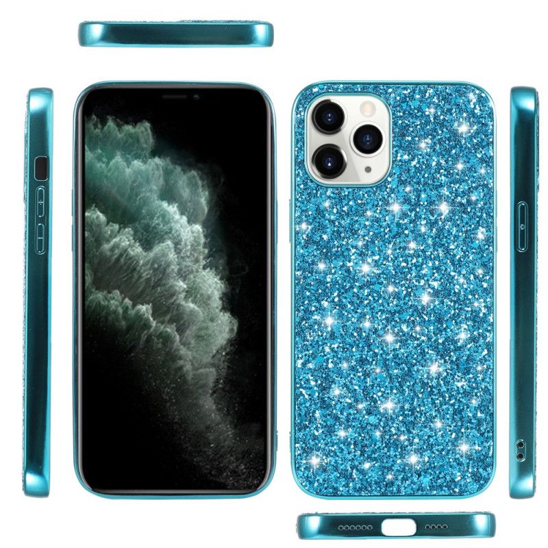 Case Kuoret iPhone 12 Mini Punainen Musta Puhelinkuoret Ensiluokkainen Kimallus