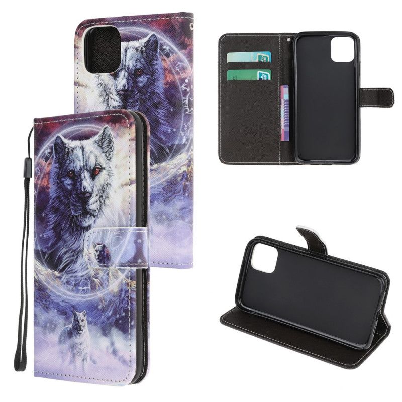 Flip Case iPhone 12 Mini Susi Talvella Remmi