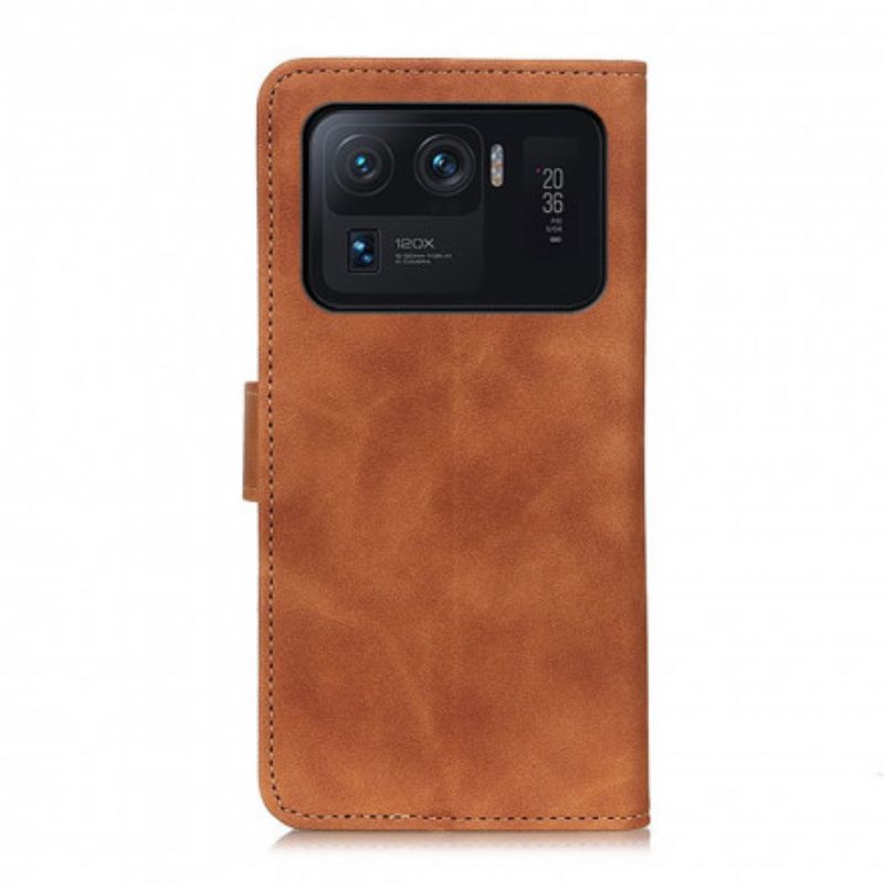 Flip Kotelot Xiaomi Mi 11 Ultra Khazneh Vintage Leather Effect