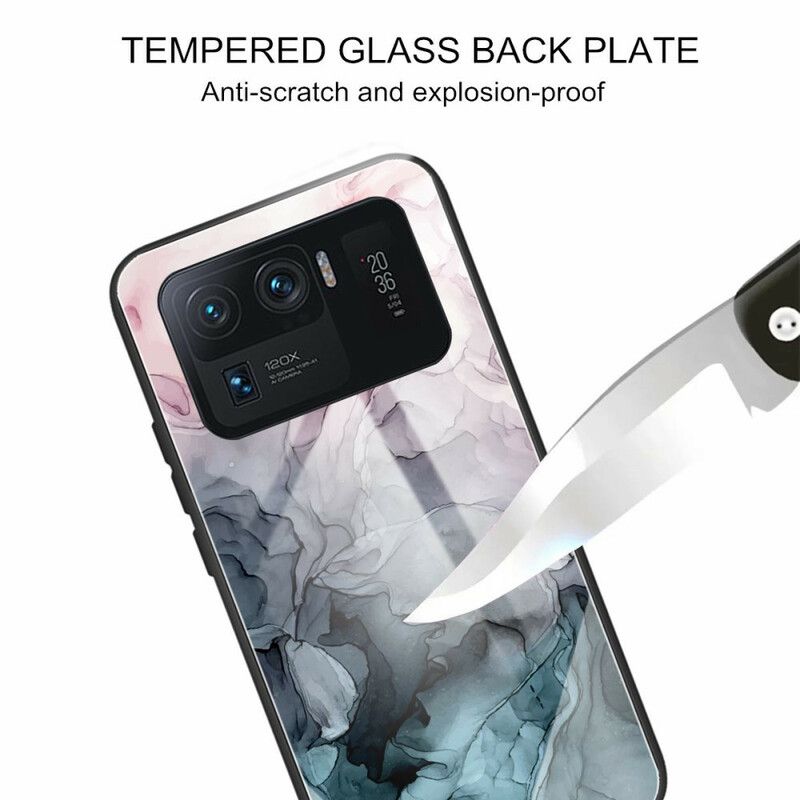 Kuori Xiaomi Mi 11 Ultra Marmorikarkaistu Lasi