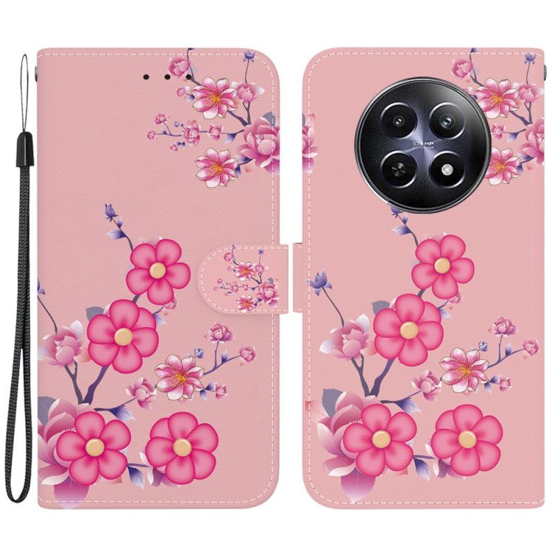 Kotelot Realme 12 / 12x 5g Sakura Hihnalla