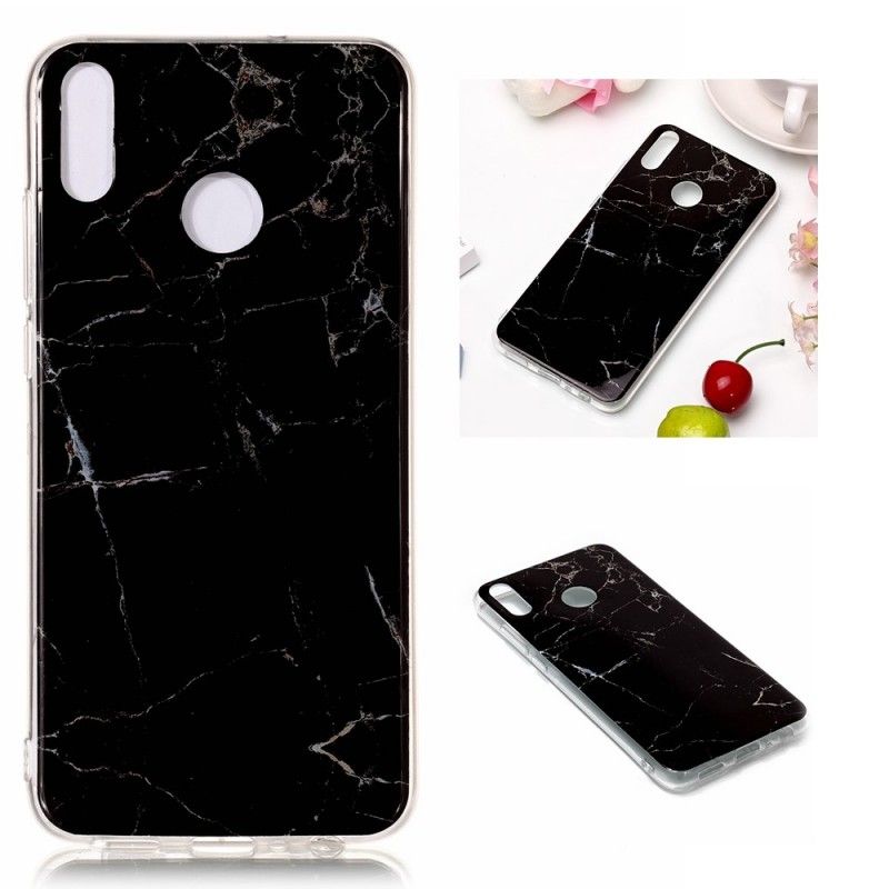 Kuori Honor 8X Valkoinen Musta Harvinainen Marmori