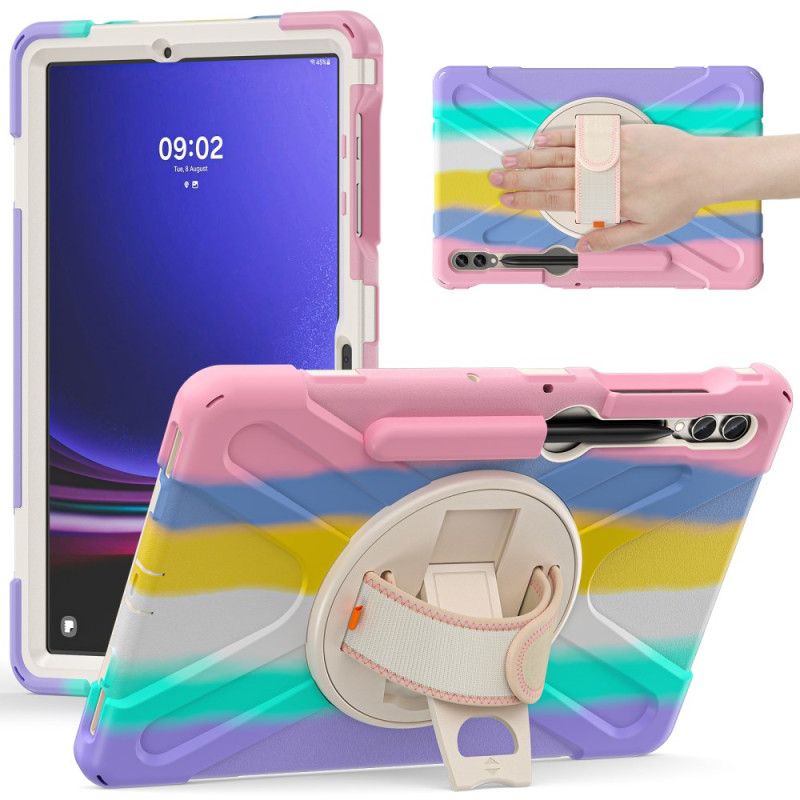 Kuori Samsung Galaxy Tab S9 Fe Plus Hihna Ja Tuki Suojakuori