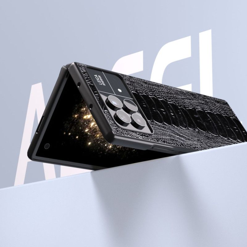 Kuori Xiaomi Mix Fold 3 Krokotiiliefekti Abeel