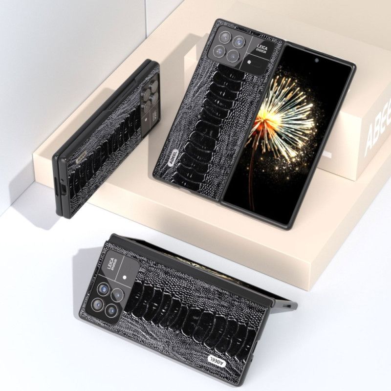 Kuori Xiaomi Mix Fold 3 Krokotiiliefekti Abeel