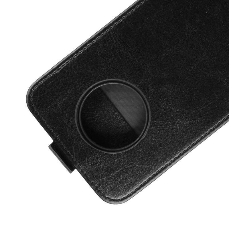 Flip Case OnePlus 7T Valkoinen Musta Taitettava