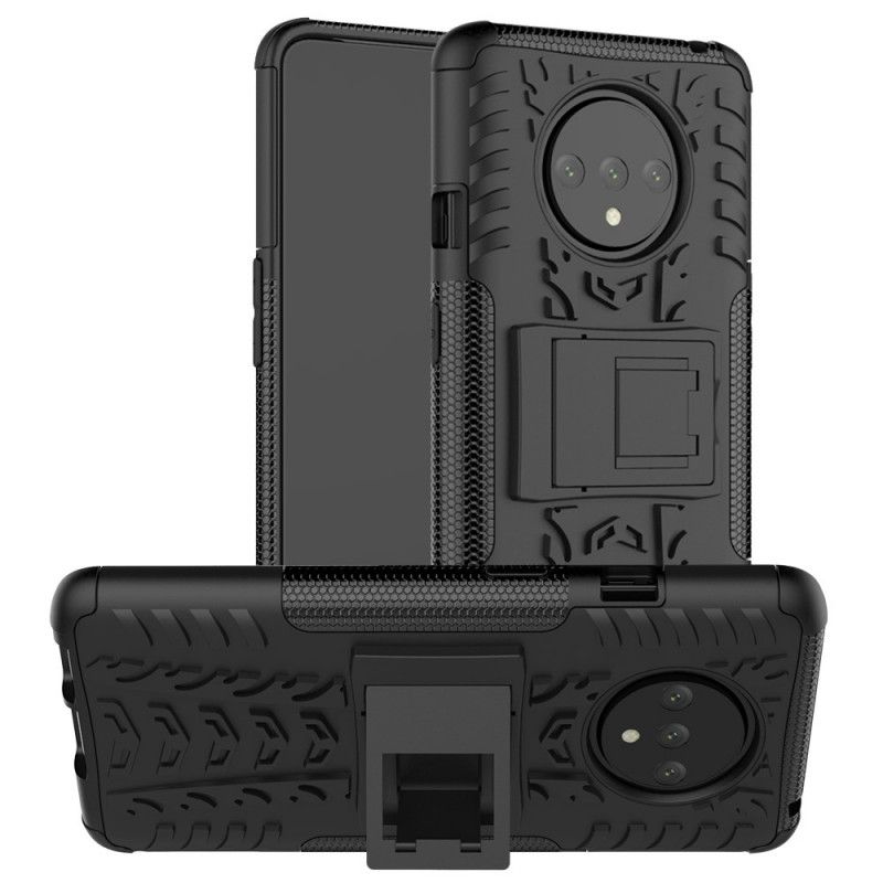 Kuori OnePlus 7T Valkoinen Musta Erittäin Kestävä